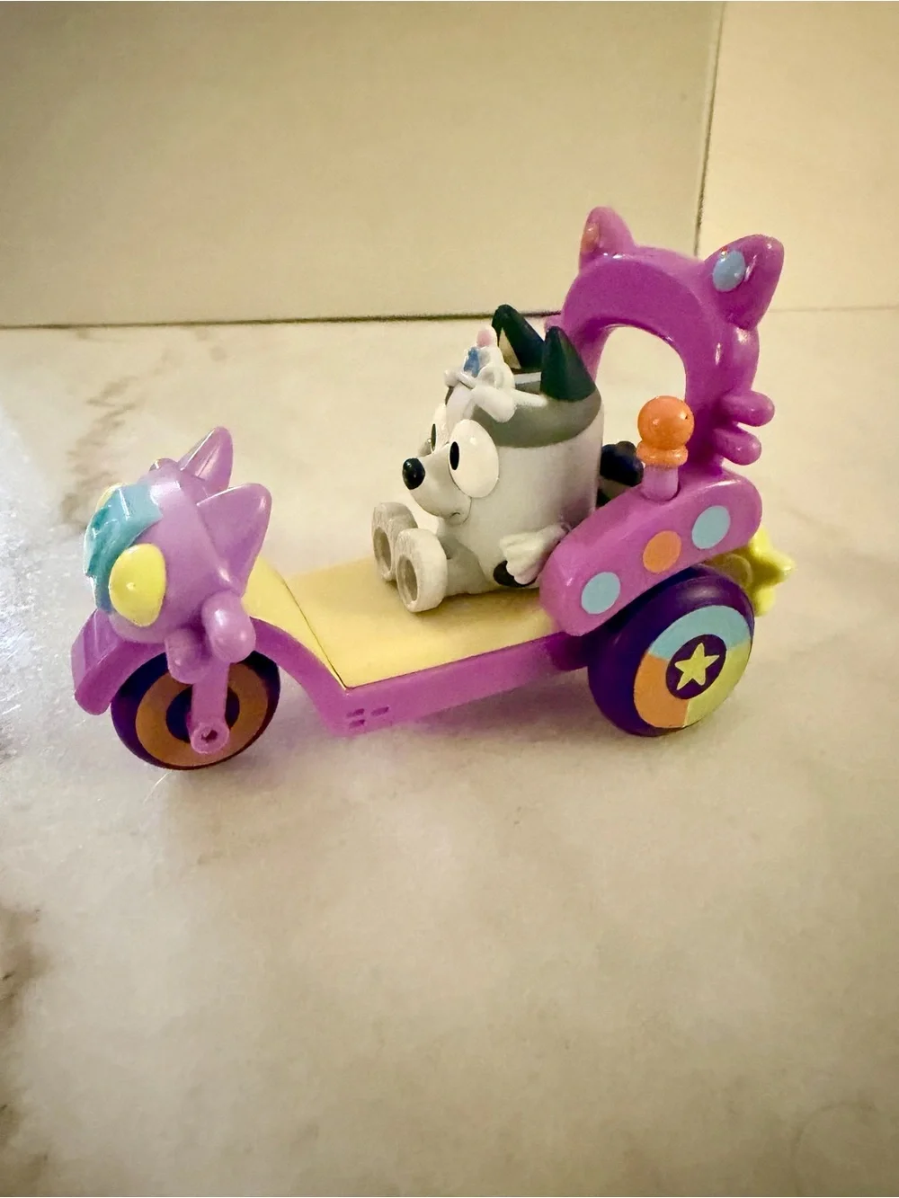RARE Muffin's Cat Squad Bike mini playset.